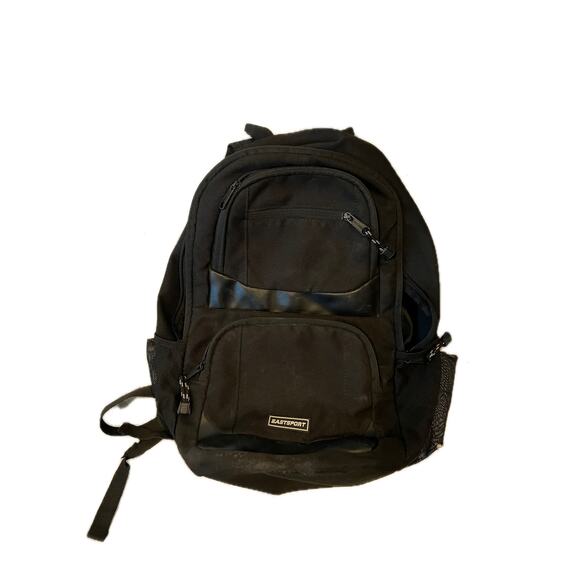 EastSport Black Backpack with Computer Sleeve - Picture 1 of 3